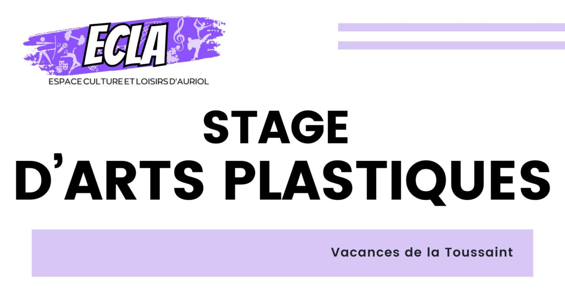 Stage ARTS PLASTIQUES,  Vacances de la Toussaint