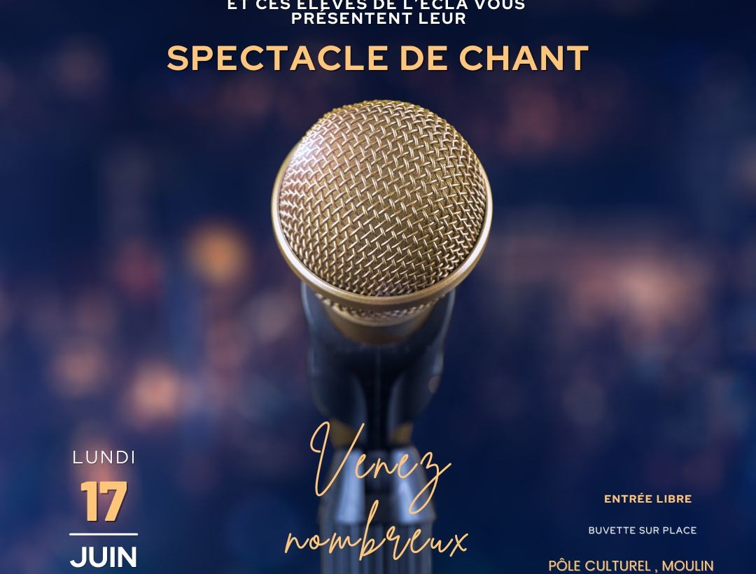 Spectacle de chant  ECLA